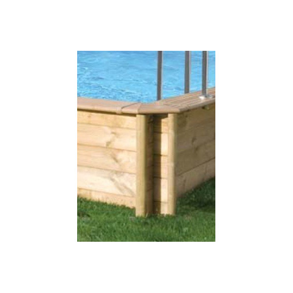 Piscine WEVA rectangulaire 6,54m x 3,54m x 1,33m