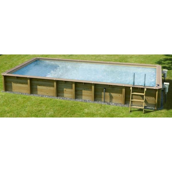 Piscine Odysséa rectangulaire 6,50m x 3,50m x 1,33m