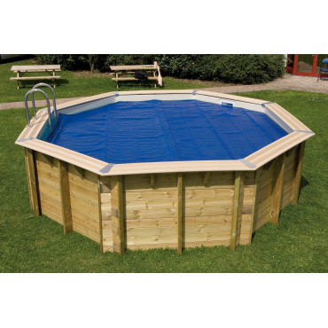 Piscine Océa 430 x 120 cm liner bleu
