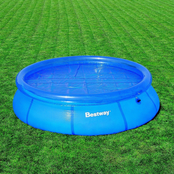 Bâche été pour piscine autoportante ronde de 244 cm de diamètre