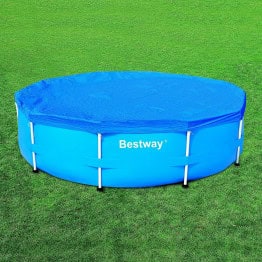 Bâche Bestway pour piscine tubulaire ronde de diamètre 305 cm