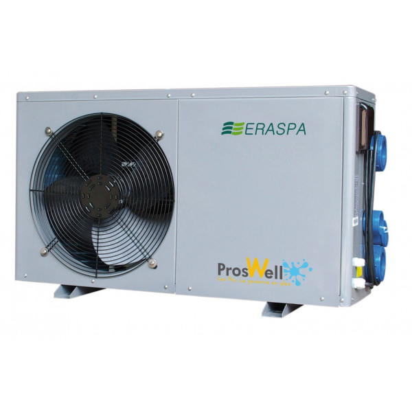 Pompe à chaleur Proswell Eraspa pour piscine allant jusqu'à 110 m3