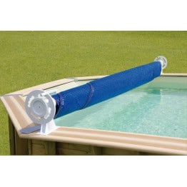 Enrouleur de bâche luxe pour piscine hors sol