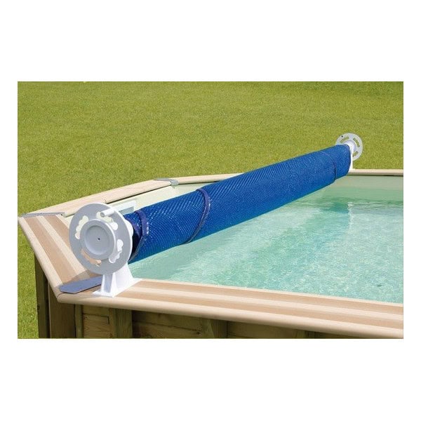 Enrouleur de bâche luxe pour piscine hors sol
