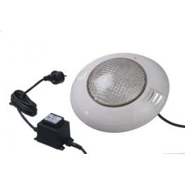 Spot halogène pour piscine hors sol bois