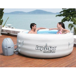 Spa gonflable Bestway Vegas baché 4 places 2