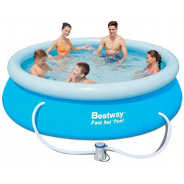 Piscine autoportante ronde filtre à cartouche