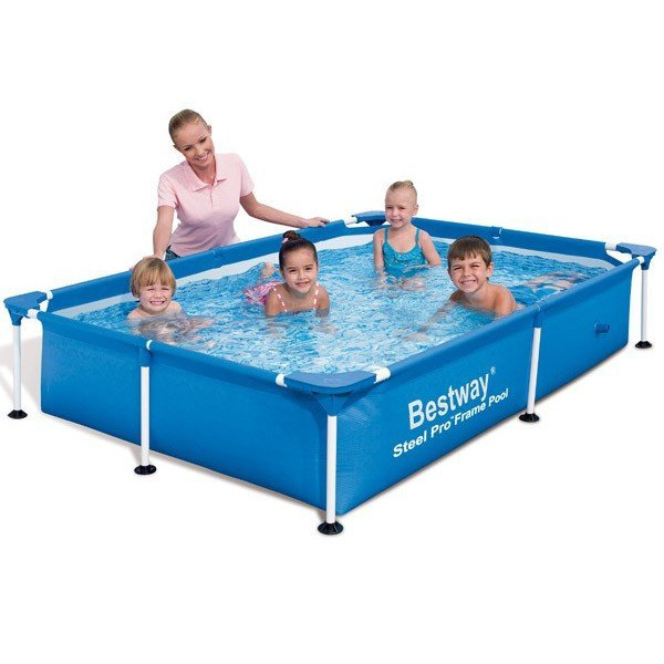 Piscine tubulaire rectangulaire sans filtration