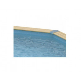 Liner sable ou bleu pour piscine allongée Ubbink 2