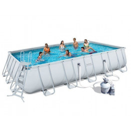 Piscine  tubulaire Bestway rectangulaire avec filtre à sable
