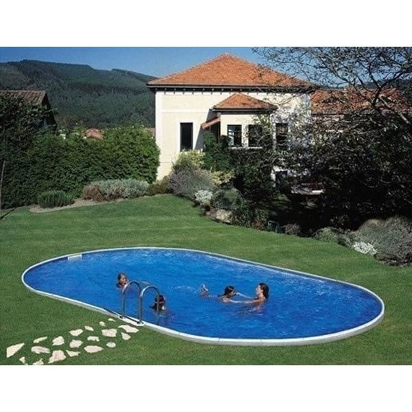 Kit piscine enterrée ovale-2