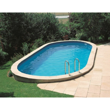 Kit piscine enterrée ovale-1