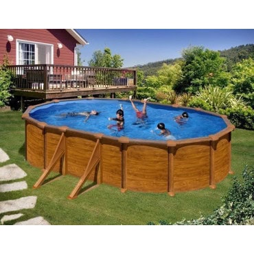 Kit piscine hors sol acier ovale MALDIVAS - 500