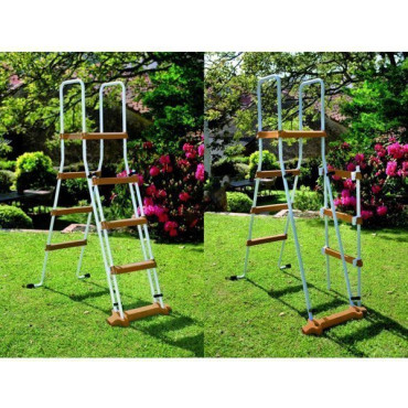 Kit piscine hors sol acier ovale AMAZONIA - Echelle 2