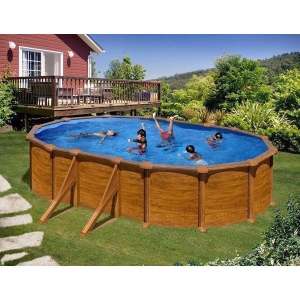 Kit piscine hors sol acier ovale SICILIA - 500
