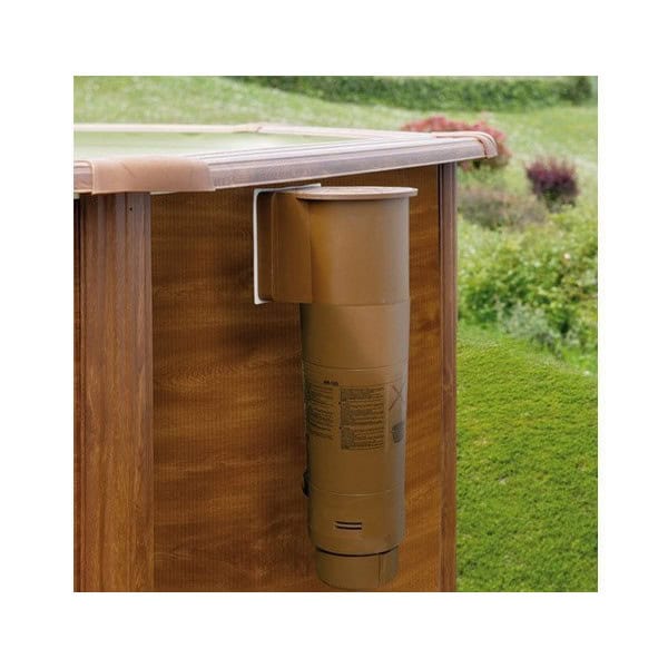 Kit piscine hors sol acier ovale SICILIA - Filtre à cartouche 1