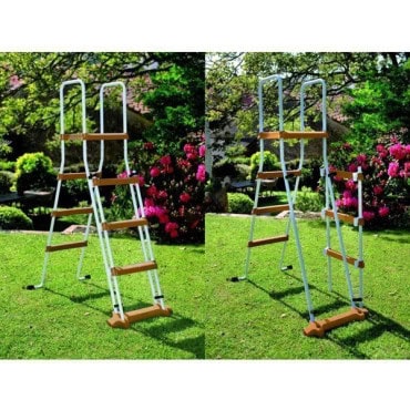 Kit piscine hors sol acier ronde MAURITIUS - Echelle 2