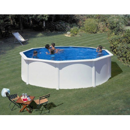 Kit piscine hors sol acier ronde FIDJI - 240