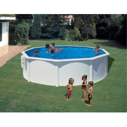 Kit piscine hors sol acier ronde BORA BORA - 460