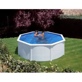 Kit piscine hors sol acier ronde AZORES - 460 2