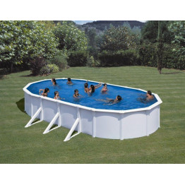 Kit piscine hors sol acier ovale FIDJI - 730