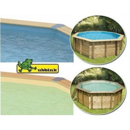 Liner sable ou bleu pour piscine ronde Ubbink