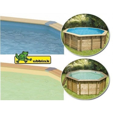 Liner sable ou bleu pour piscine ronde Ubbink