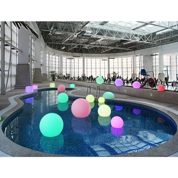 Boule lumineuse multicolore sur batterie - 6