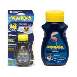 Bandelettes Aquachek analyse eau sans chlore