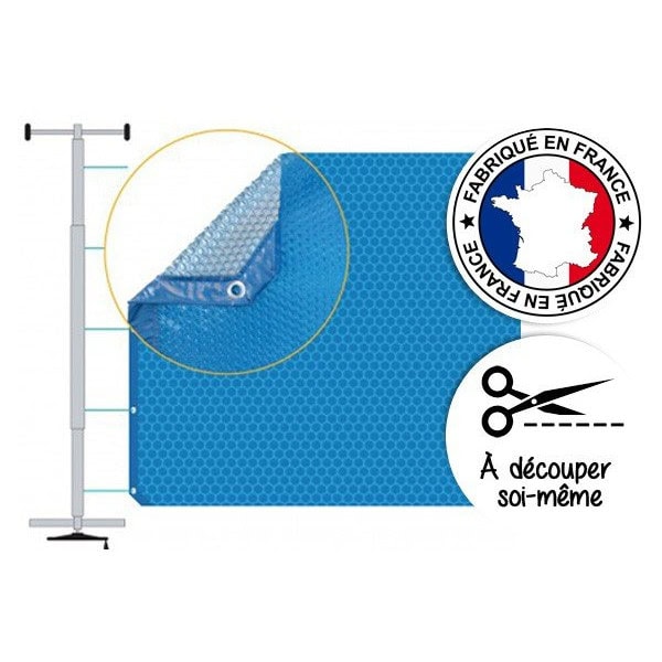 Bâche à bulles sur mesure Solo Bleu Albon