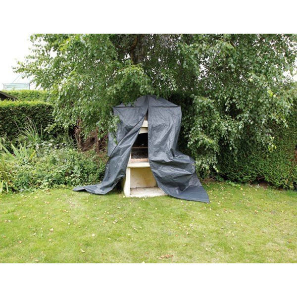 Housse de protection pour barbecue béton