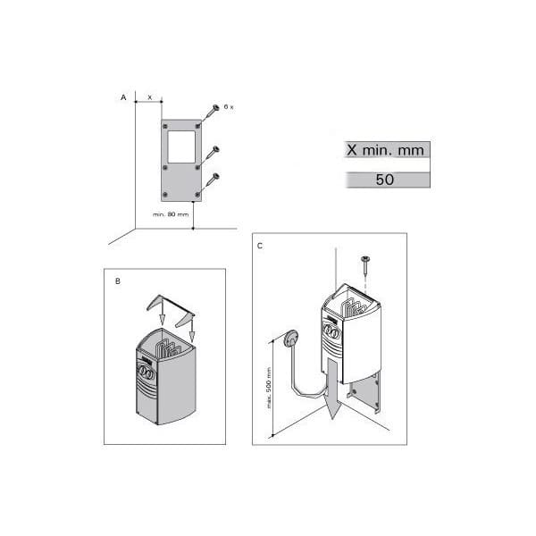 Poêle Véga compact 3,5 kW