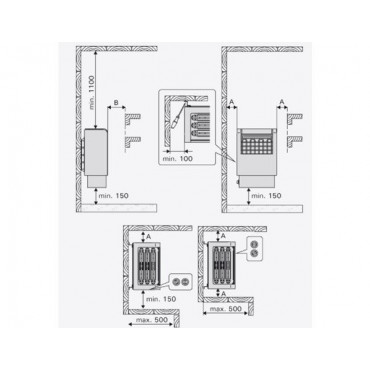 Poêle Classic Electro de 6 à 8 kW