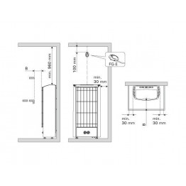 Poêle électrique Figaro de 6,8 à 9 kW 2