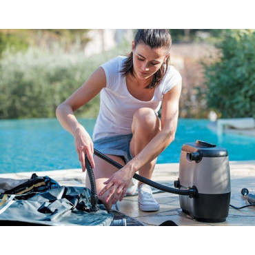 Installation spa gonflable Montana