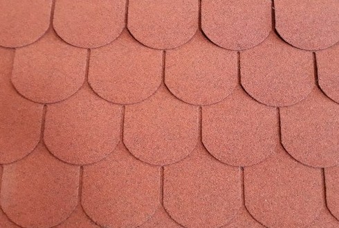 Bardeau rouge Abris Solid