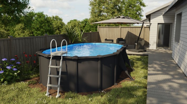Piscine hors sol Juni ovale