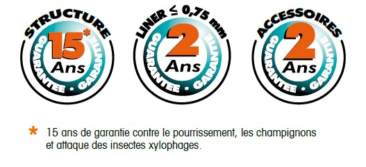 Garantie piscine Ubbink